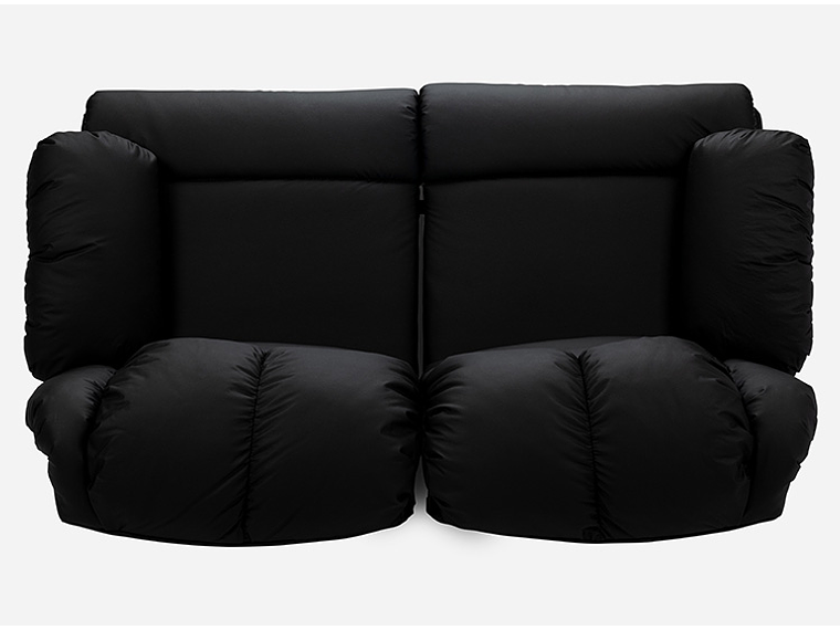 SOFÁ ROSEN JARRIE 2 CUERPOS NEGRO 5