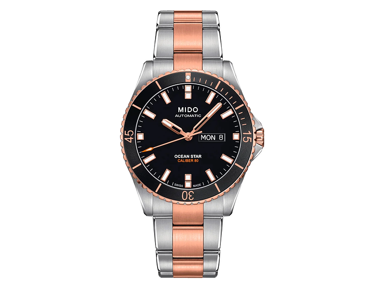 RELOJ MIDO OCEAN STAR 200 BICOLOR 1