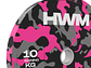 Par Bumper Plates Pink Color 10kg | HWM® HWM® $69.990 Impuesto incluido - Miniatura 2