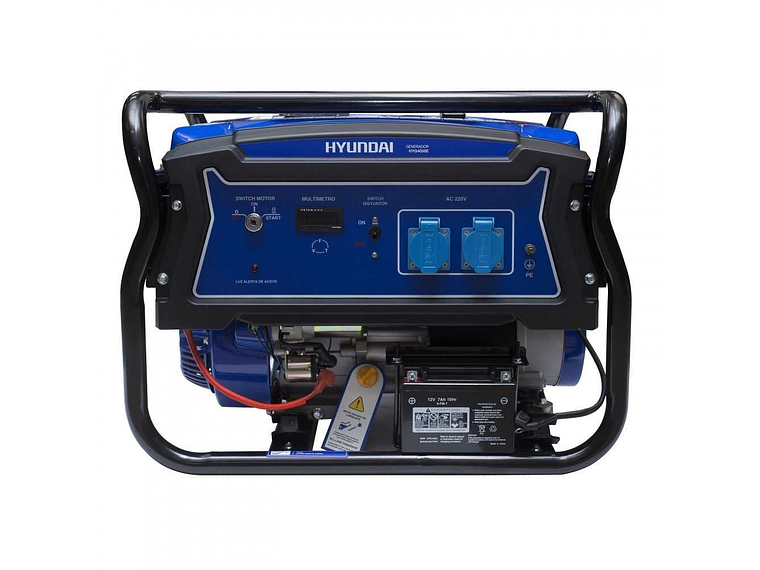 GENERADOR HYUNDAI BENCINERO 2.2 KVA, MODELO 82HYG3050 2