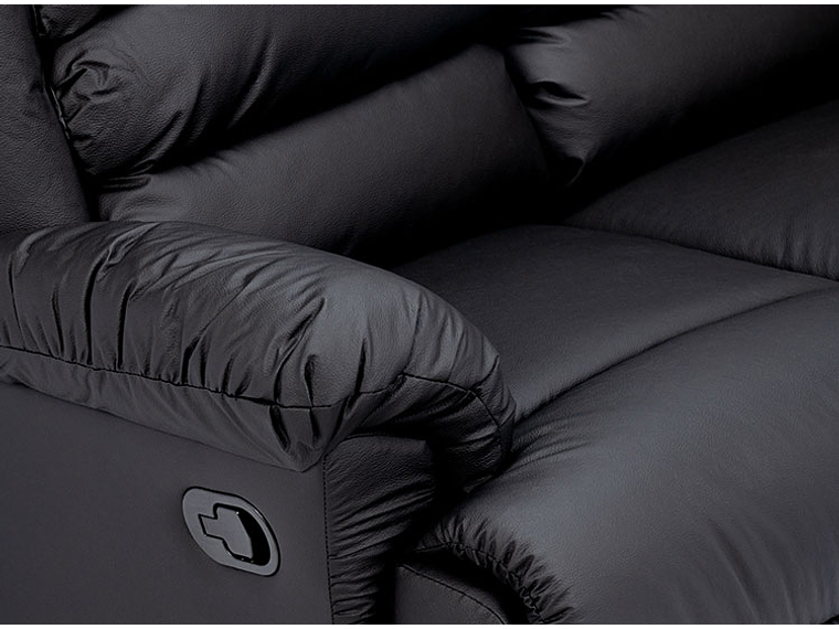 SOFÁ ROSEN JARRIE 2 CUERPOS NEGRO 9