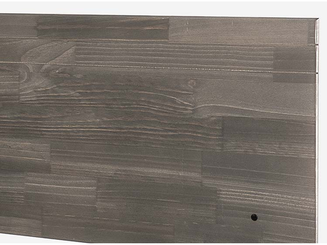 JUEGO DE DORMITORIO ROSEN CAMA EUROPEA ERGO T NEW BN 2 PLAZAS CAFÉ + RESPALDO TABOR GRIS 4