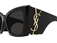 LENTES DE SOL NEGRO YVES SAINT LAURENT - Miniatura 3