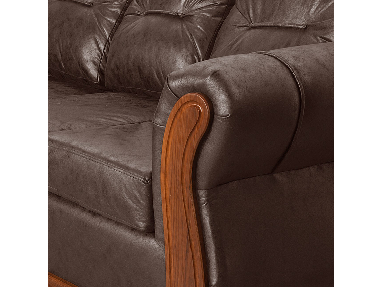 JUEGO DE LIVING 3 2 1 1 TORONTO CHOCOLATE 8