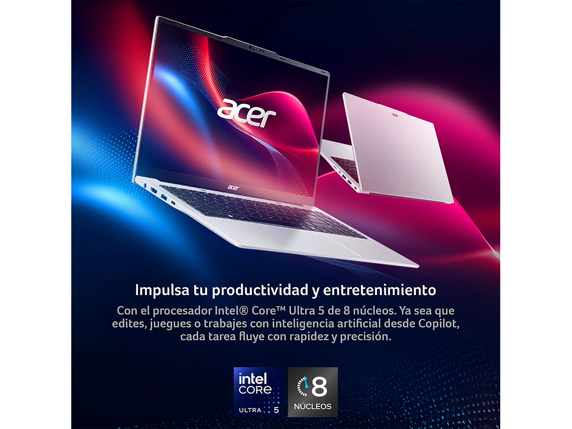 NOTEBOOK ACER ASPIRE LITE AL16-53P-578Y-1 INTEL CORE ULTRA 5 16GB RAM 512GB SSD 16” 5