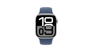 APPLE WATCH SERIE 10 42MM PLATA ALUMINIO CORREA DEPORTIVA M/L