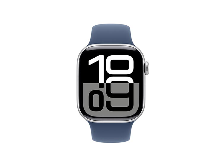 APPLE WATCH SERIE 10 42MM PLATA ALUMINIO CORREA DEPORTIVA M/L 1