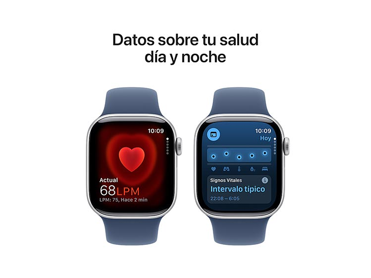 APPLE WATCH SERIE 10 42MM PLATA ALUMINIO CORREA DEPORTIVA M/L 4