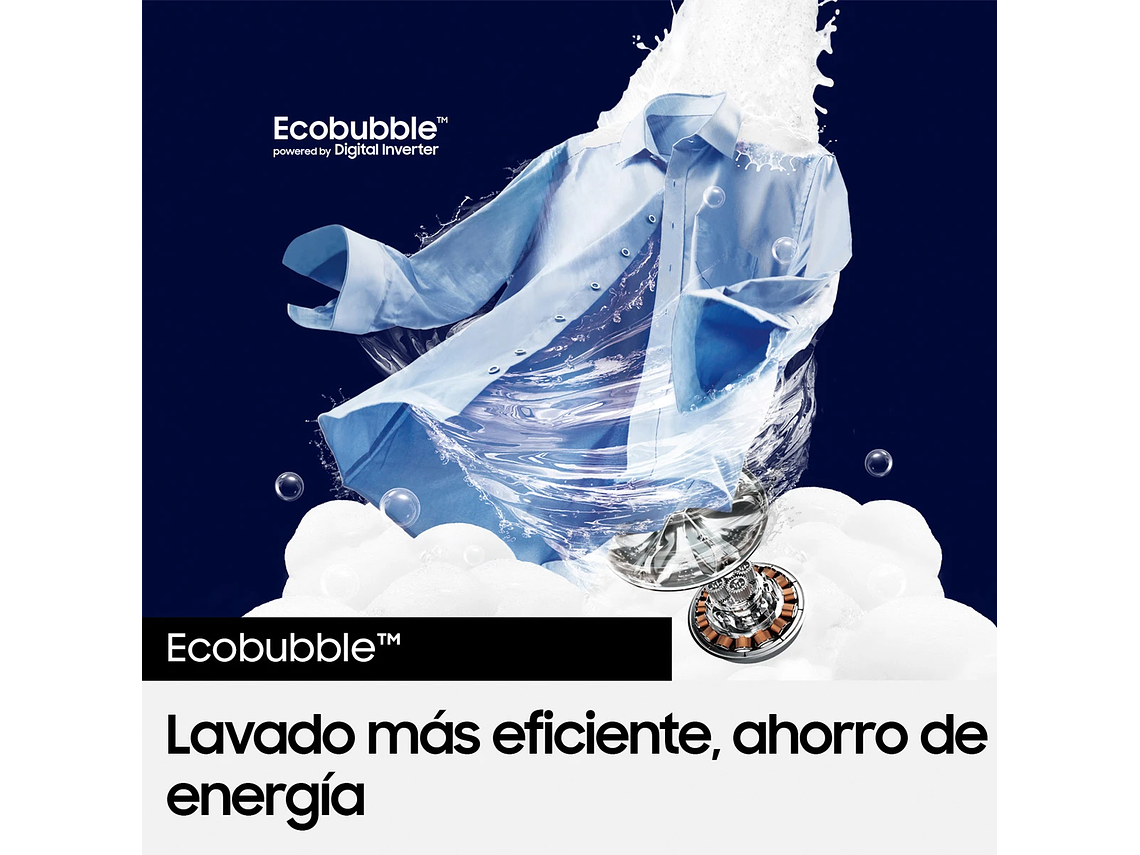 LAVADORA CARGA SUPERIOR SAMSUNG WA13CG5441BW 13KG BLANCO 9