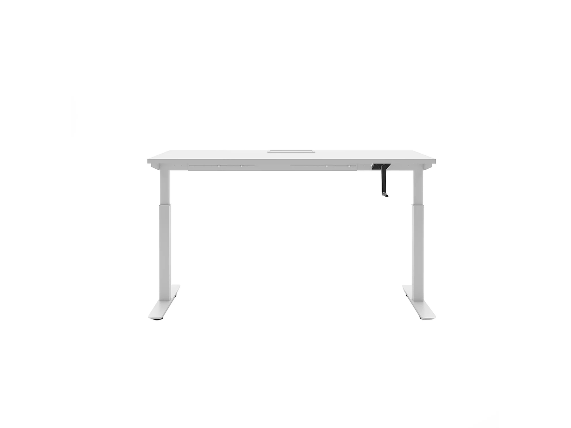 ESCRITORIO NEO AJUSTABLE CON PASACABLES 160X70 4