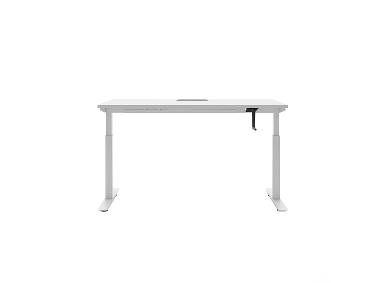 ESCRITORIO NEO AJUSTABLE CON PASACABLES 160X70 4