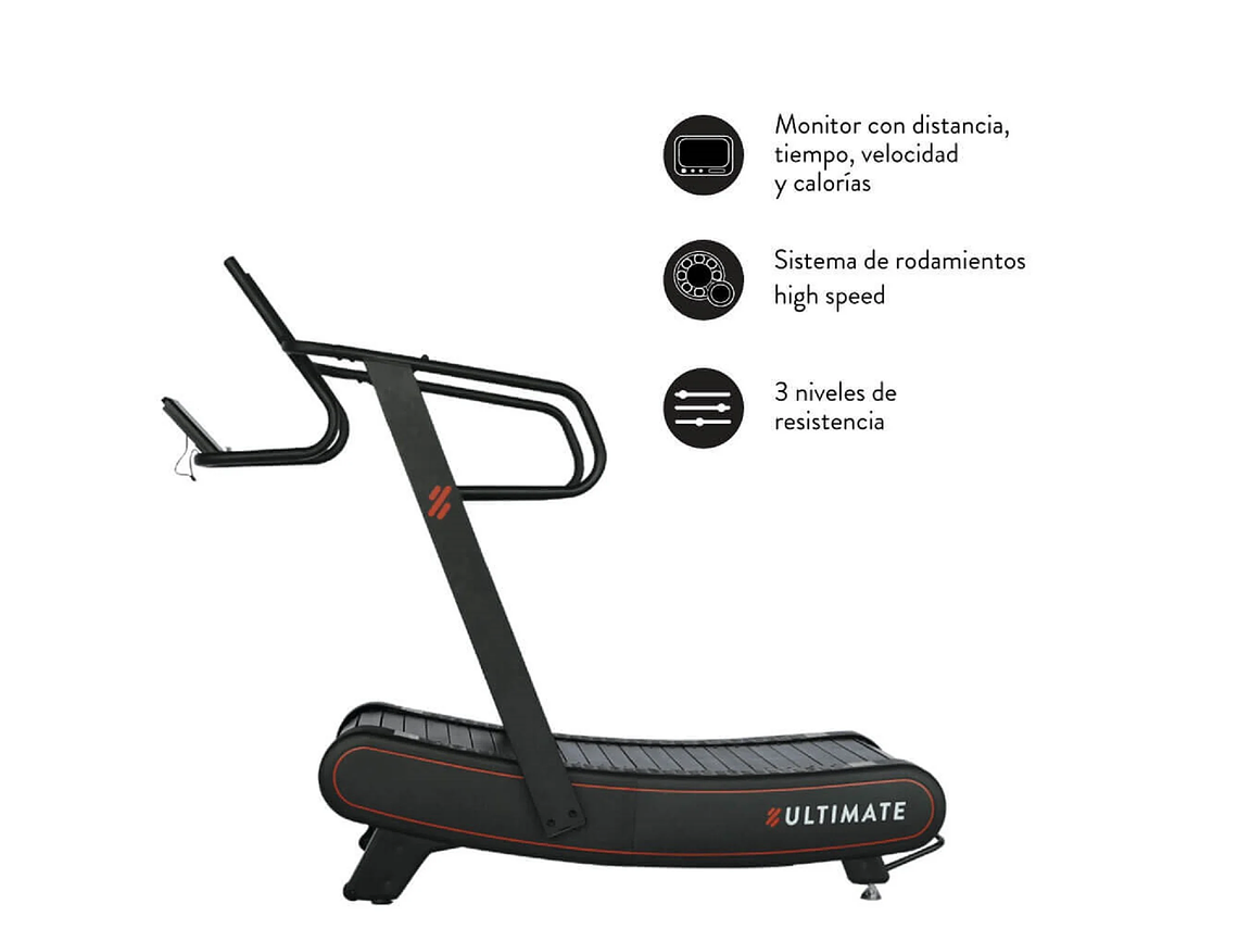 TROTADORA ULTIMATE FITNESS C600 CURVA 2