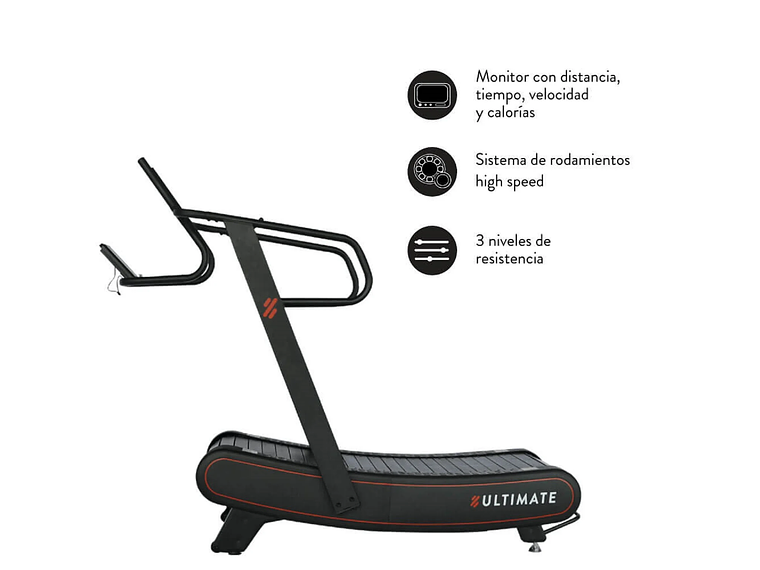 TROTADORA ULTIMATE FITNESS C600 CURVA 2