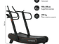 TROTADORA ULTIMATE FITNESS C600 CURVA - Miniatura 3