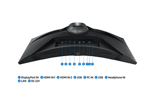 MONITOR GAMER ODYSSEY G6 32' QHD 240HZ 1MS(GTG)