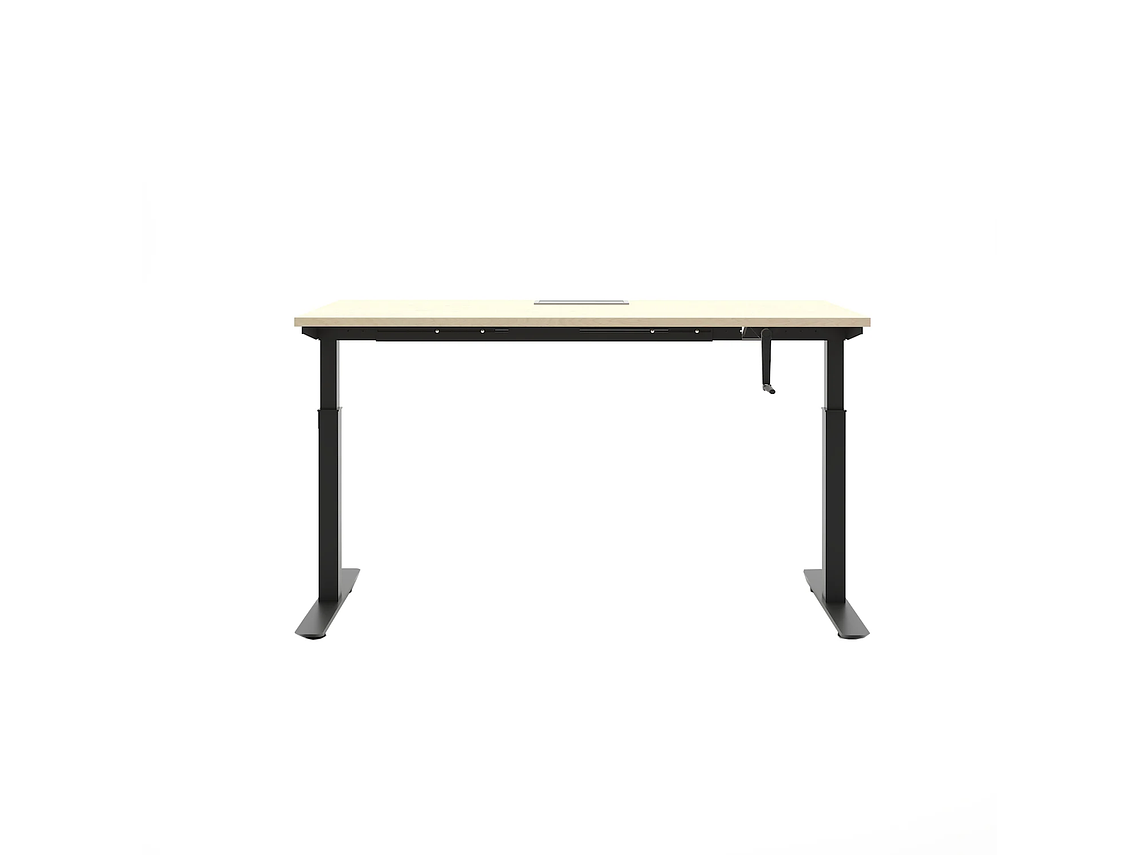 ESCRITORIO NEO AJUSTABLE CON PASACABLES 160X70 9