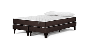 JUEGO DE DORMITORIO ROSEN CAMA EUROPEA ERGO T BD 2 PLAZAS + ALMOHADAS