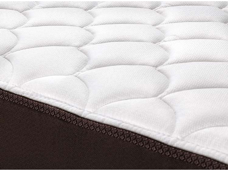 JUEGO DE DORMITORIO ROSEN CAMA DIVAN ERGO T 1.5 PLAZAS CAFÉ + RESPALDO RACHEL 7