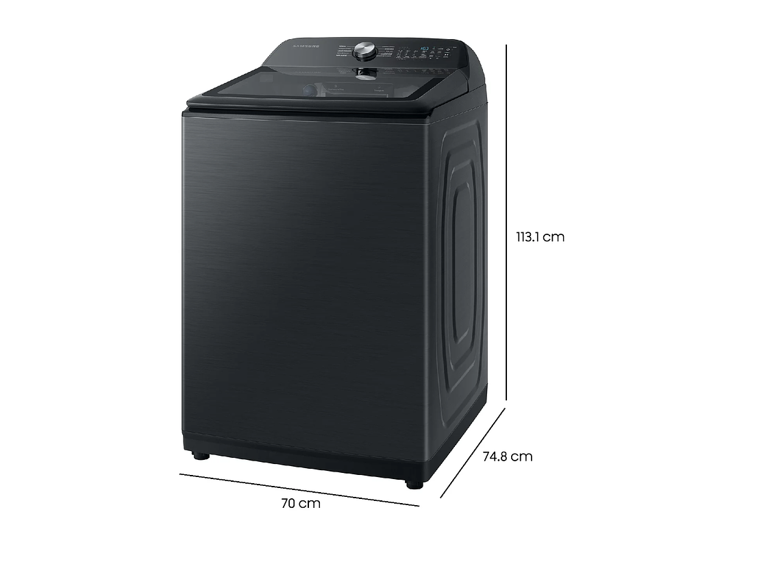 LAVADORA DE CARGA SUPERIOR 24KG CON ECO BUBBLE 3