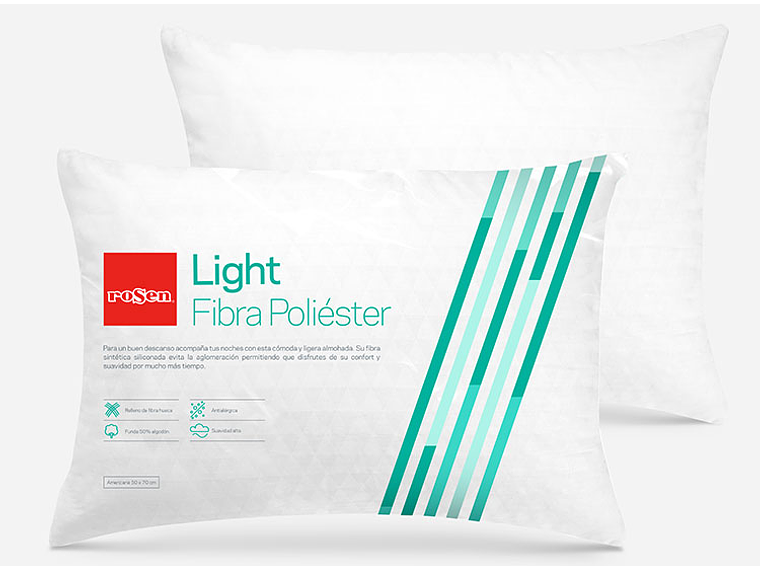 JUEGO DE DORMITORIO ROSEN CAMA EUROPEA ERGO T BD 2 PLAZAS + ALMOHADAS 4