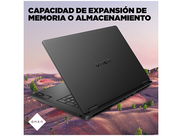 NOTEBOOK GAMER HP OMEN 17-DB0009LA AMD RYZEN 9 32GB RAM 1TB SSD NVIDIA RTX 4060 17.3” QHD 6