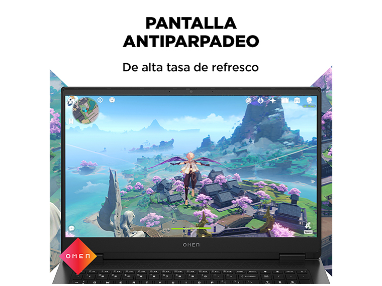 NOTEBOOK GAMER HP OMEN 17-DB0009LA AMD RYZEN 9 32GB RAM 1TB SSD NVIDIA RTX 4060 17.3” QHD 7