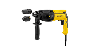 ROTOMARTILLO PERCUTOR SDS PLUS 26MM 800W STANLEY SHR264K-B2C