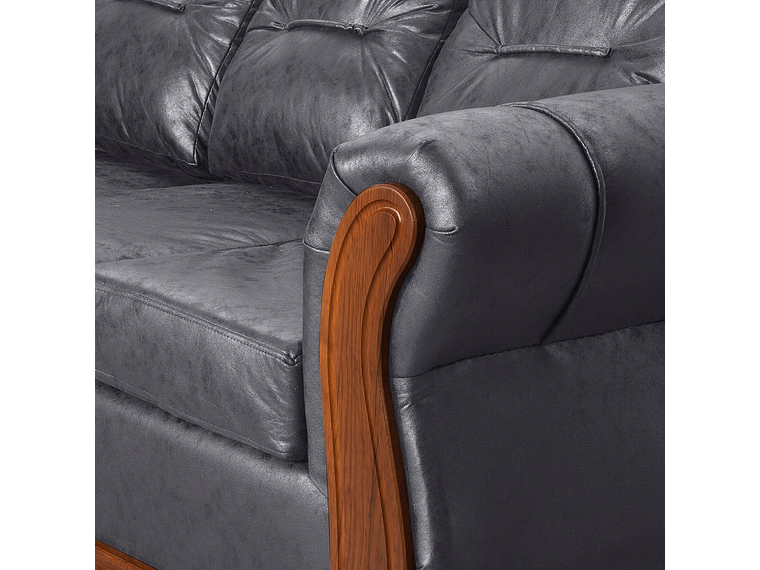 JUEGO DE LIVING 3 2 1 1 TORONTO GRIS 7