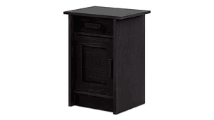 VELADOR CIC MILÁN IZQUIERDO MADERA 1 PUERTA 1 CAJÓN NEGRO