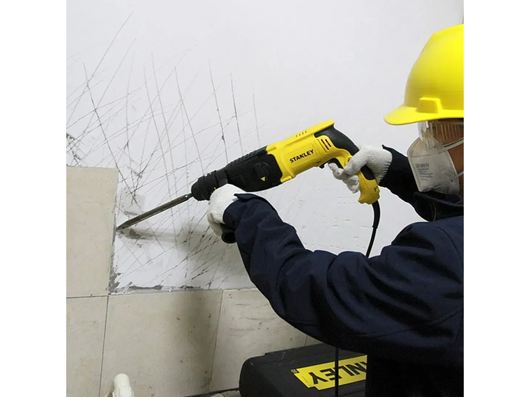 ROTOMARTILLO PERCUTOR SDS PLUS 26MM 800W STANLEY SHR264K-B2C 5