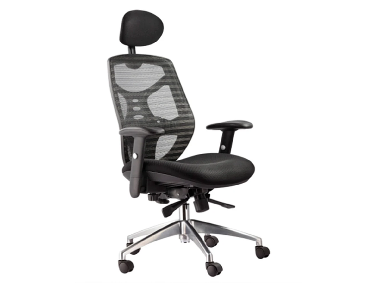 SILLA GERENCIAL ERGONÓMICA CON CABECERA 1