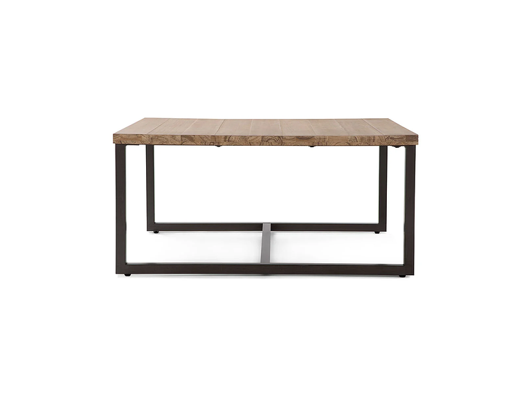 MESA CENTRO ROSEN CLAY CUADRADA 90 X 90 CM MADERA 4