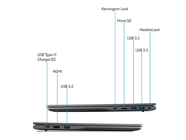 NOTEBOOK ACER ASPIRE LITE INTEL CORE I7 16GB RAM 512GB SSD 16 6