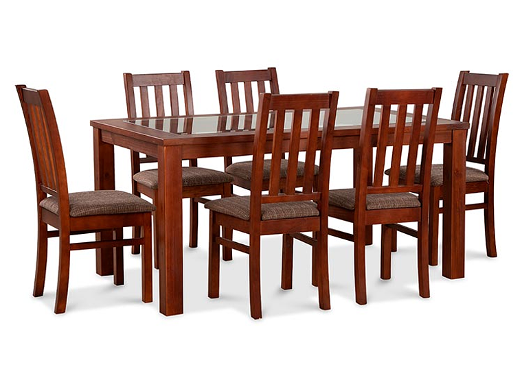 JUEGO DE COMEDOR CIC ÑUBLE 6 SILLAS 6