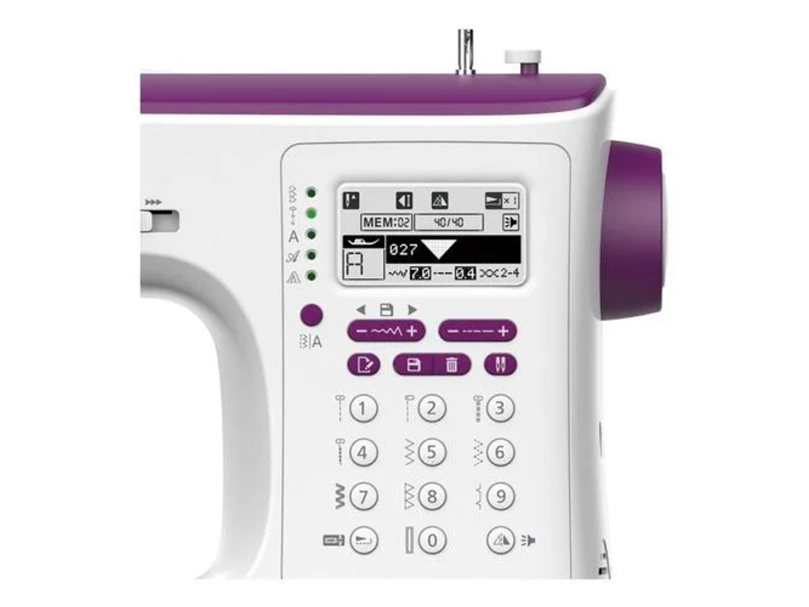 MAQUINA DE COSER NECCHI NC204D CON MESA Y FUNCIONES AVANZADAS 3