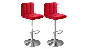 PACK 2 SILLAS PISO BAR