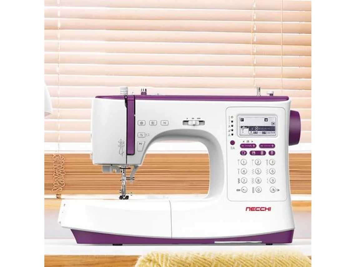 MAQUINA DE COSER NECCHI NC204D CON MESA Y FUNCIONES AVANZADAS 4