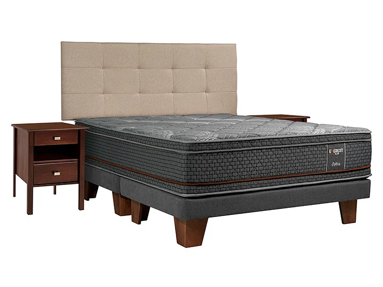 CAMA EUROPEA CELTA EVEREST COPPER BD 2 PL + SET ARAGON 1