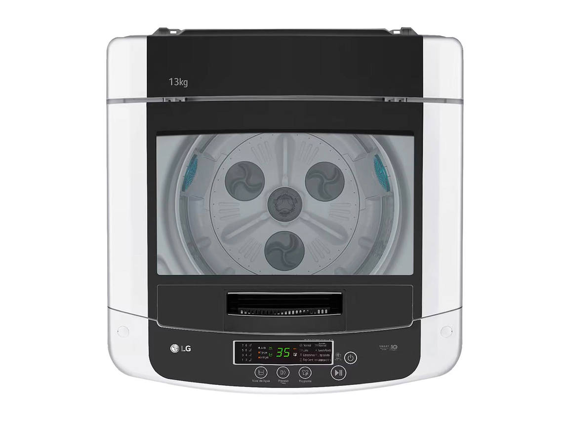 LAVADORA CARGA SUPERIOR LG WT13WPBPK 13KG BLANCO 6
