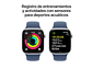 APPLE WATCH SERIE 10 42MM PLATA ALUMINIO CORREA DEPORTIVA S/M - Miniatura 5