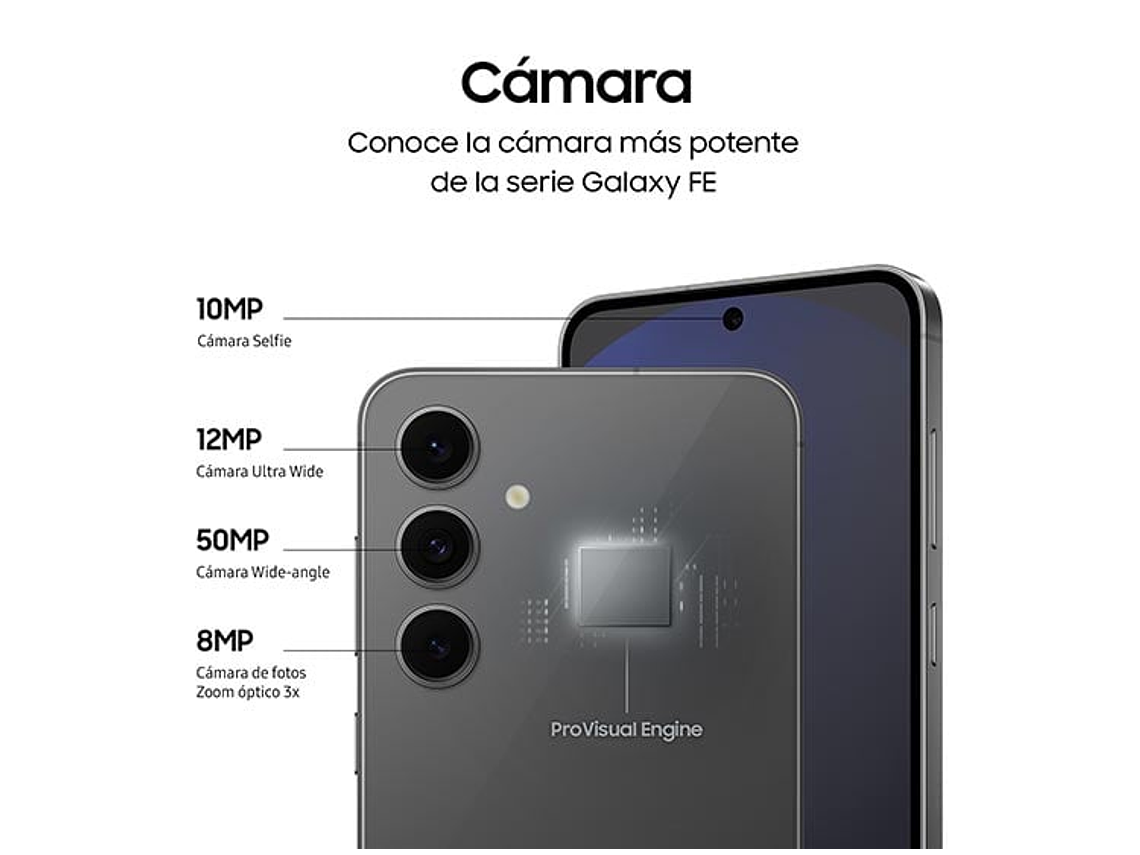 CELULAR SAMSUNG GALAXY S24 FE 256GB 8GB RAM 50MP 6.7” 7