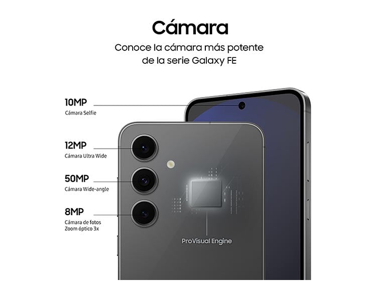 CELULAR SAMSUNG GALAXY S24 FE 256GB 8GB RAM 50MP 6.7” 7