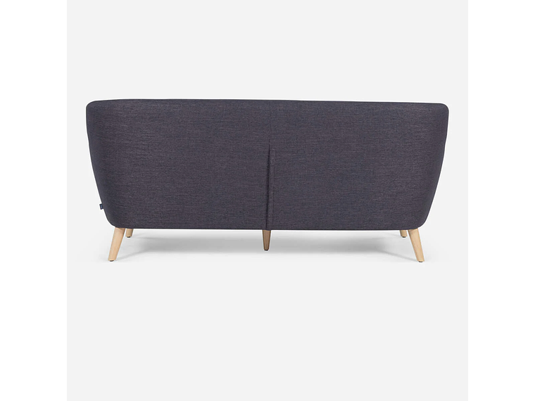 SOFÁ ROSEN 3 CUERPOS GRAFITO RAFAELLA TELA CHARCOAL 3