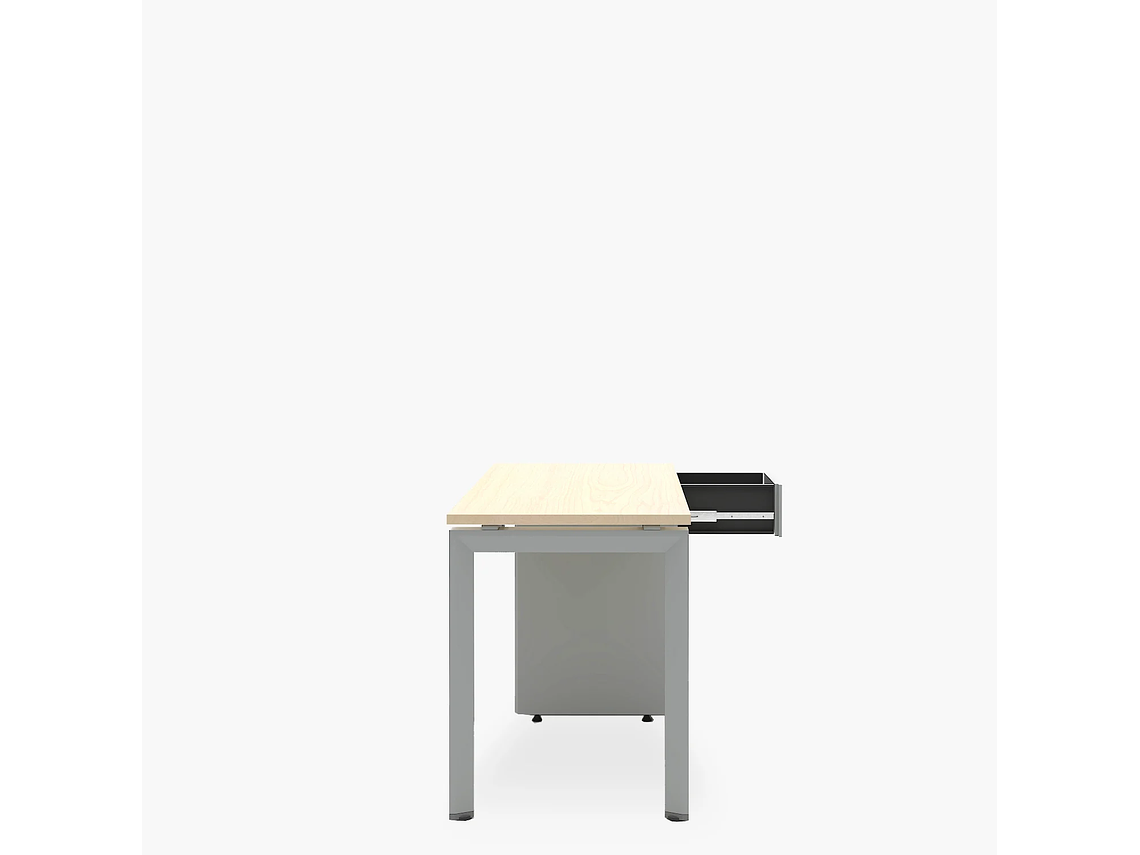 ESCRITORIO FORM OFFICE NEO 120X60 CON CAJONERA METALICA 2