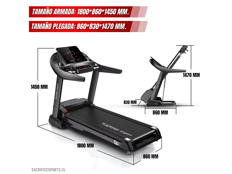 TROTADORA ELECTRICA Q6 ALTA GAMA - MOTOR 4.5 HP 2