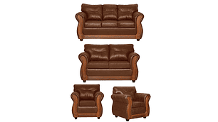 JUEGO DE LIVING 3 2 1 1 TORONTO TERRACOTA