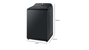 LAVADORA CARGA SUPERIOR SAMSUNG WA24A8370GV 24KG NEGRO