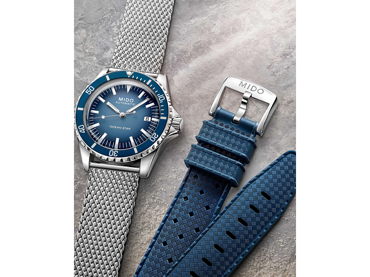 RELOJ MIDO OCEAN STAR TRIBUTE AZUL 5