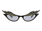 GAFAS DE SOL GUCCI DE ACETATO CON MONTURA EN FORMA DE OJO DE GATO PARA MUJER EN NEGRO - Miniatura 1