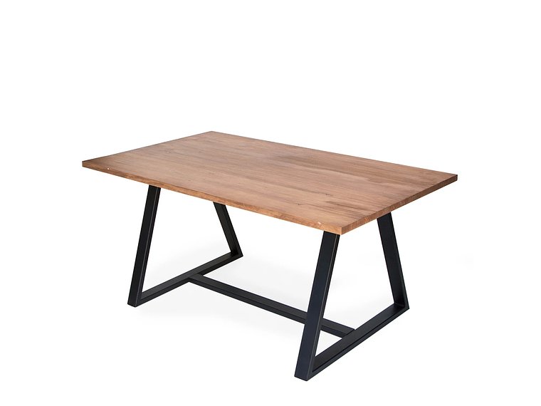 MESA COMEDOR MEDULAR PABLO 6P NOGAL 1